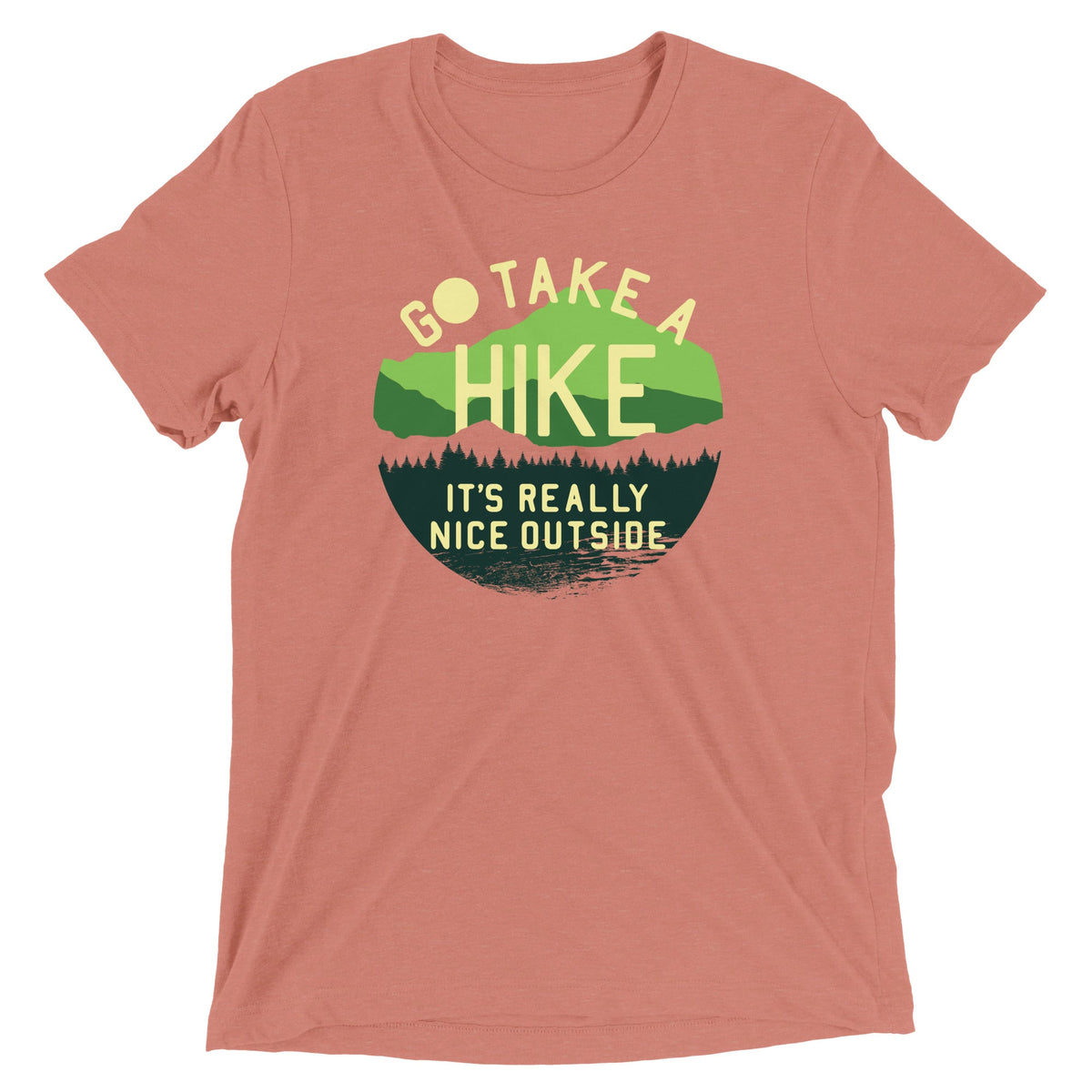 Go Take A Hike Men's Tri-Blend Tee product image 4