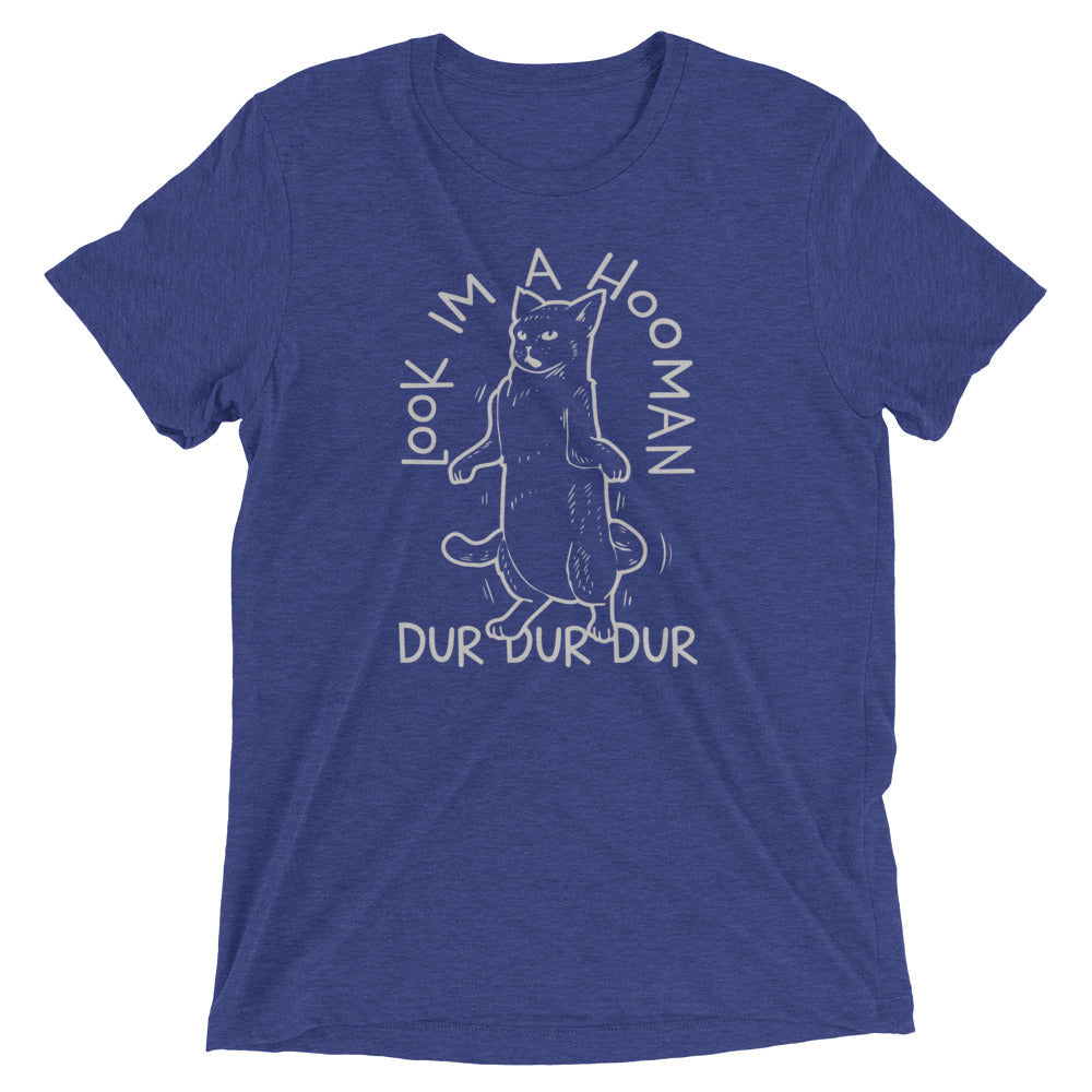 Look I'm A Hooman Men's Tri-Blend Tee product image 3