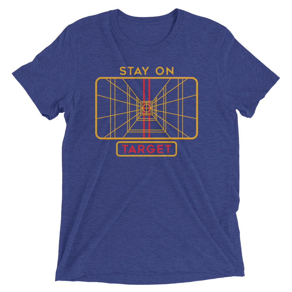 Stay On Target Men's Tri-Blend Tee product image 3