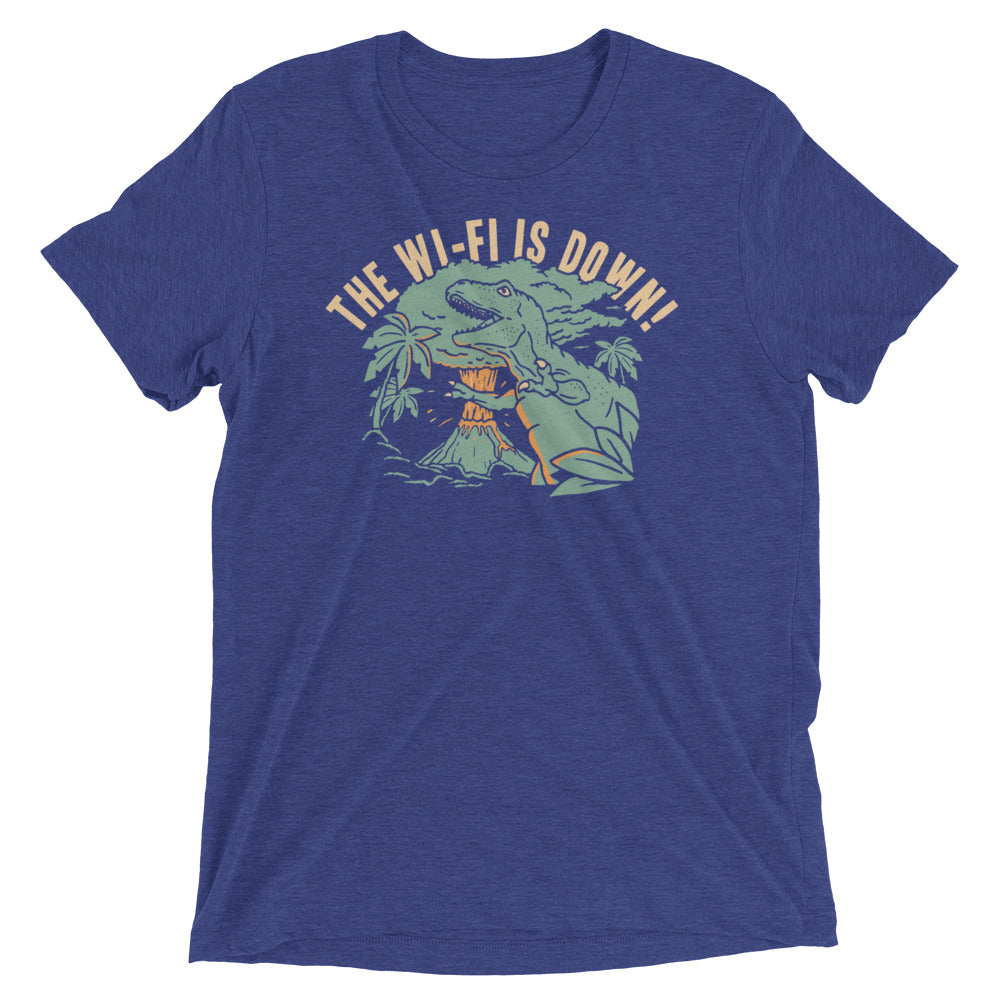 The Wi-Fi Is Down! Men's Tri-Blend Tee product image 3
