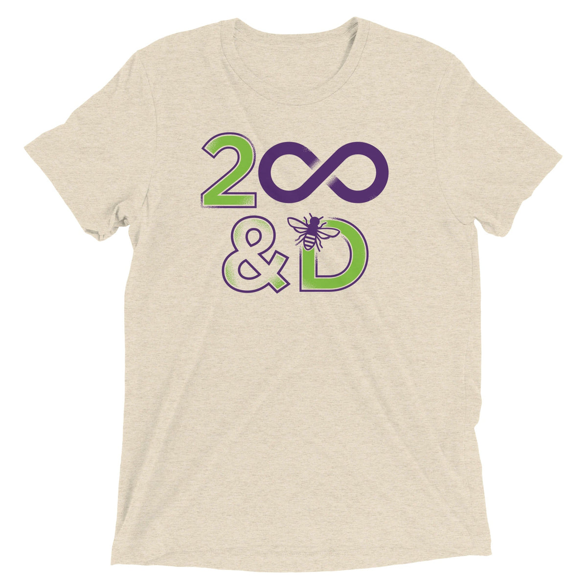 2 Infinity And B On D Men's Tri-Blend Tee product image 3