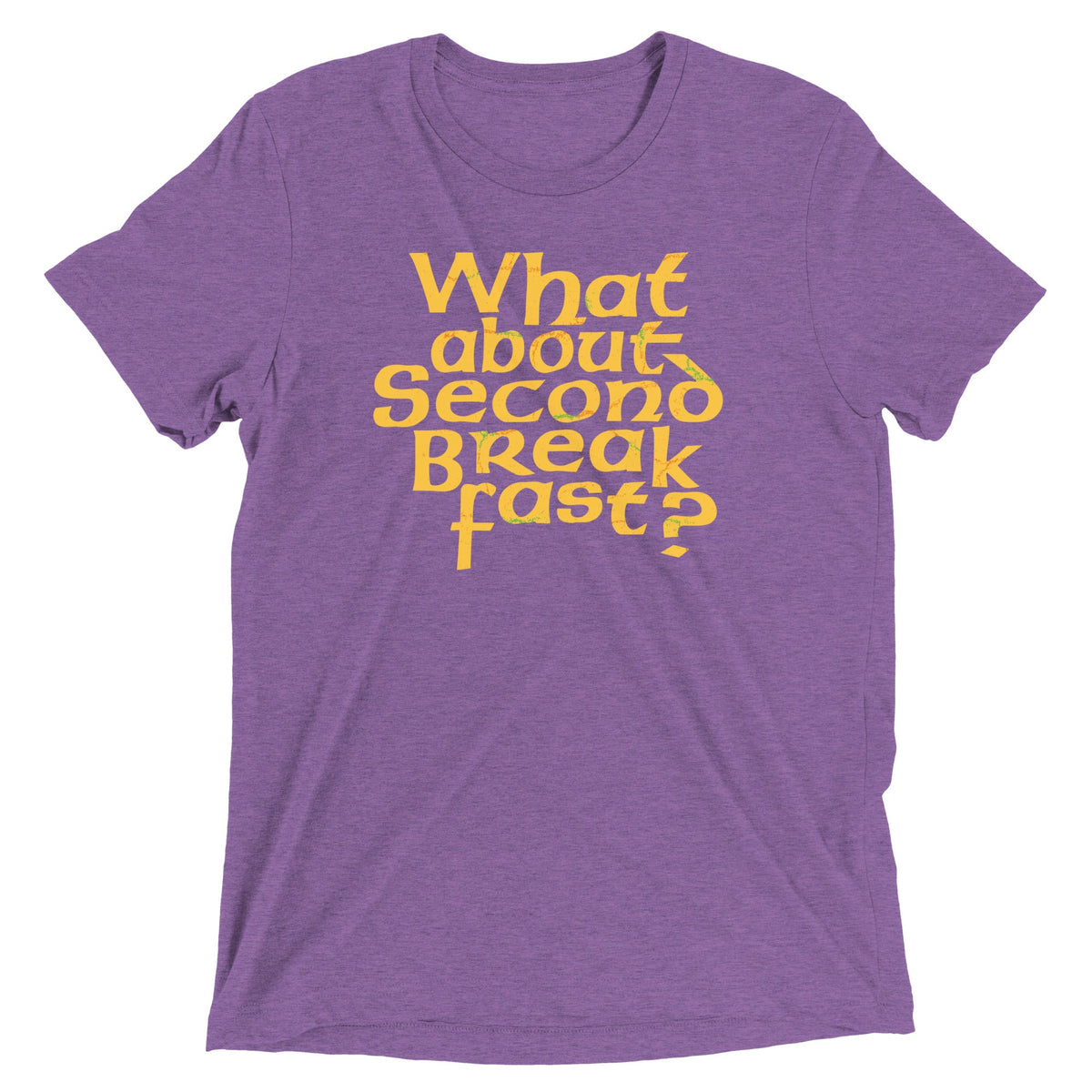 What About Second Breakfast? Men's Tri-Blend Tee product image 4
