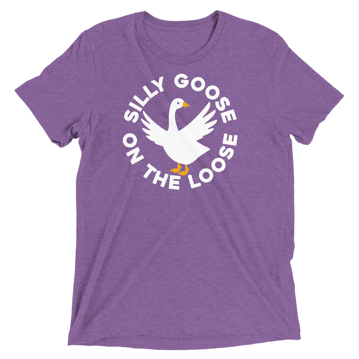 Silly Goose On The Loose Men's Tri-Blend Tee product image 4