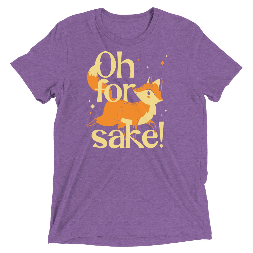 Oh For Fox Sake! Men's Tri-Blend Tee product image 5