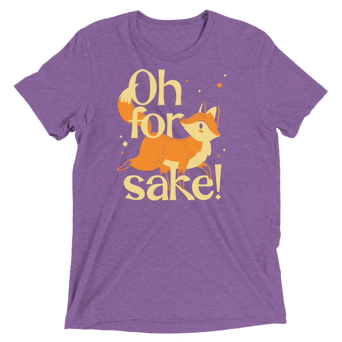 Oh For Fox Sake! Men's Tri-Blend Tee product image 5