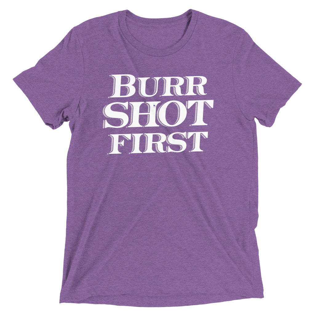 Burr Shot First Men's Tri-Blend Tee product image 4