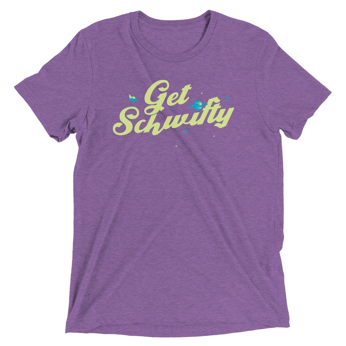 Get Schwifty Men's Tri-Blend Tee product image 5