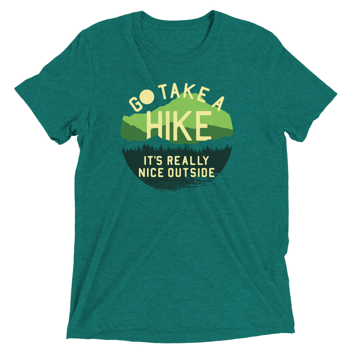 Go Take A Hike Men's Tri-Blend Tee product image 1