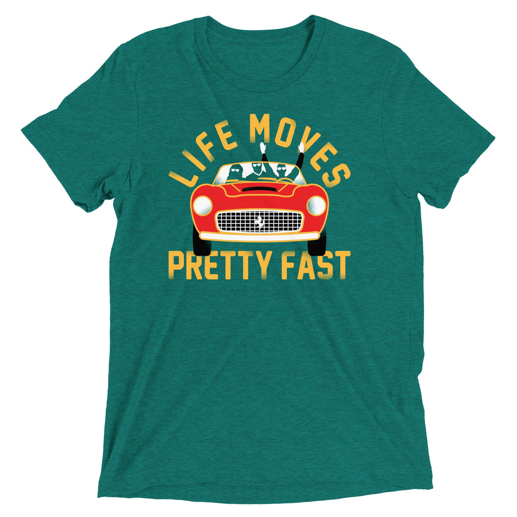Life Moves Pretty Fast Men's Tri-Blend Tee product image 3