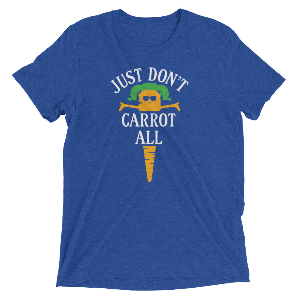 Just Don't Carrot All Men's Tri-Blend Tee product image 1