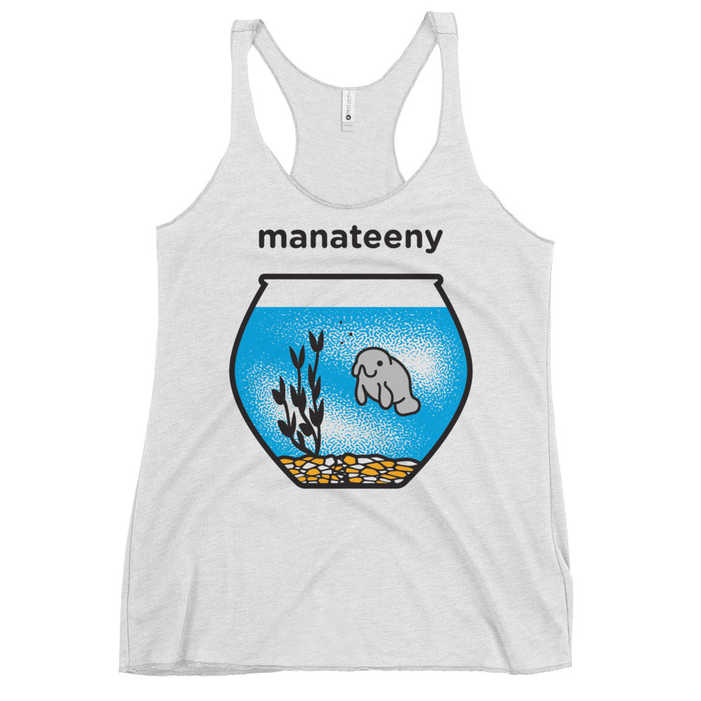 Manateeny Women's Racerback Tank
