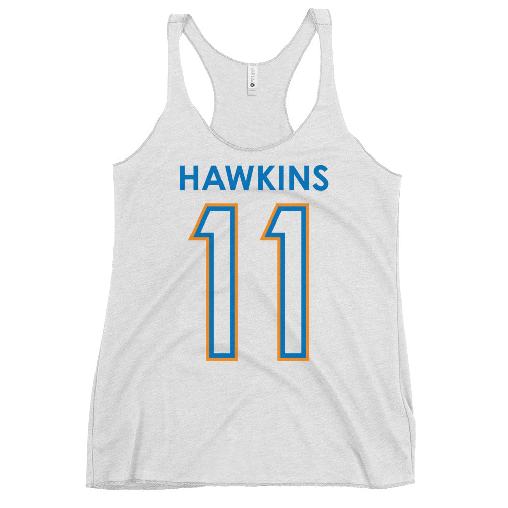 Hawkins 11 Women's Racerback Tank