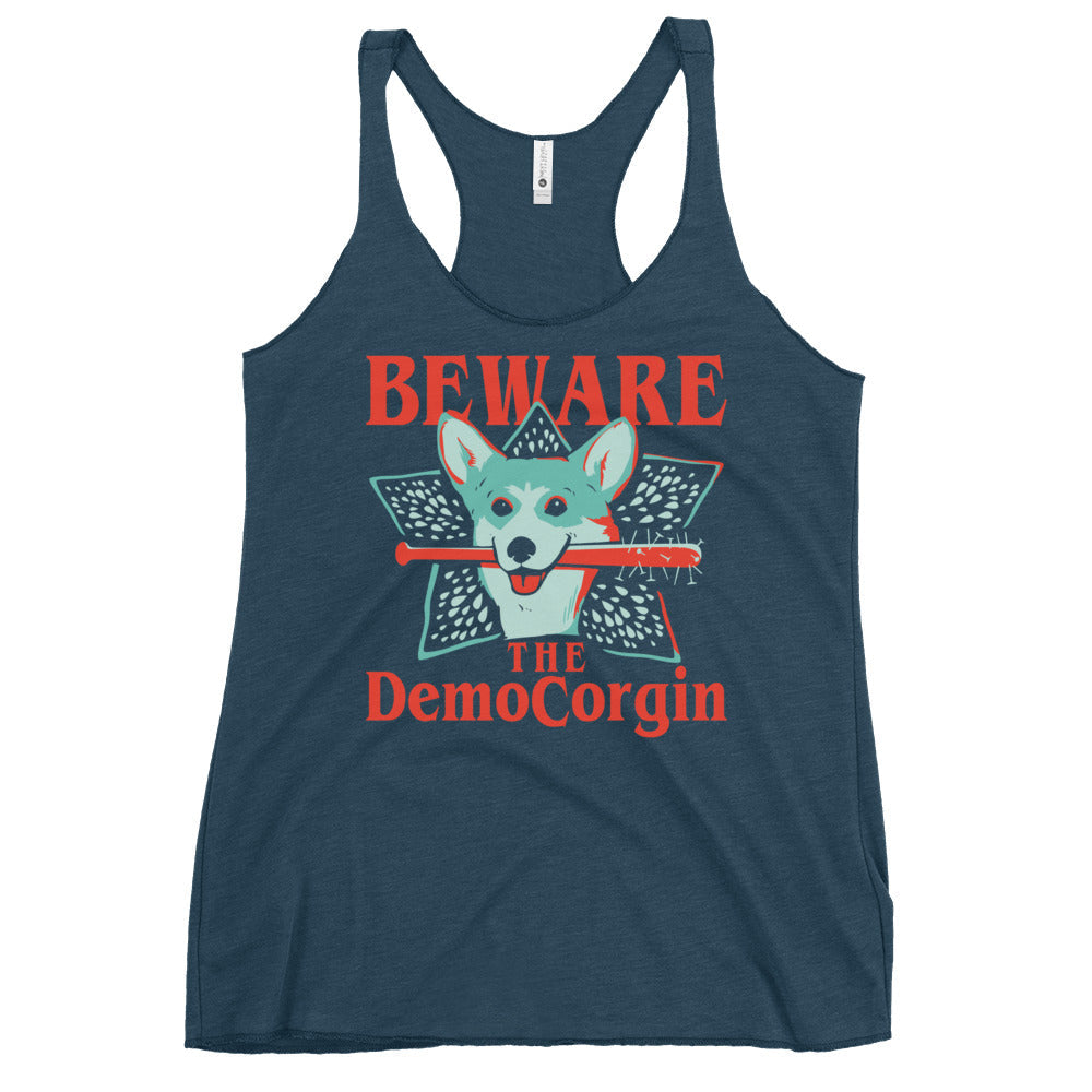 The DemoCorgin Women's Racerback Tank