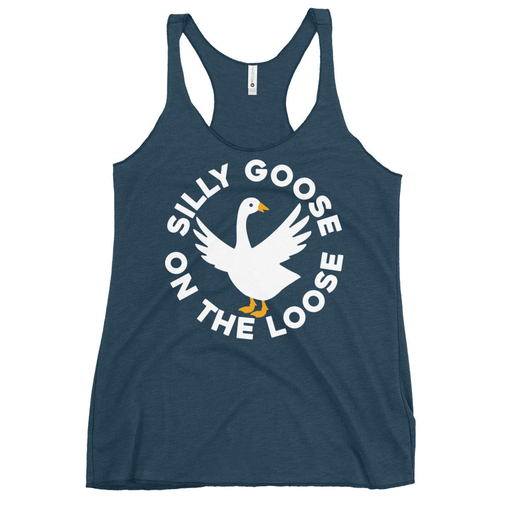 Silly Goose On The Loose Women's Racerback Tank product image 3