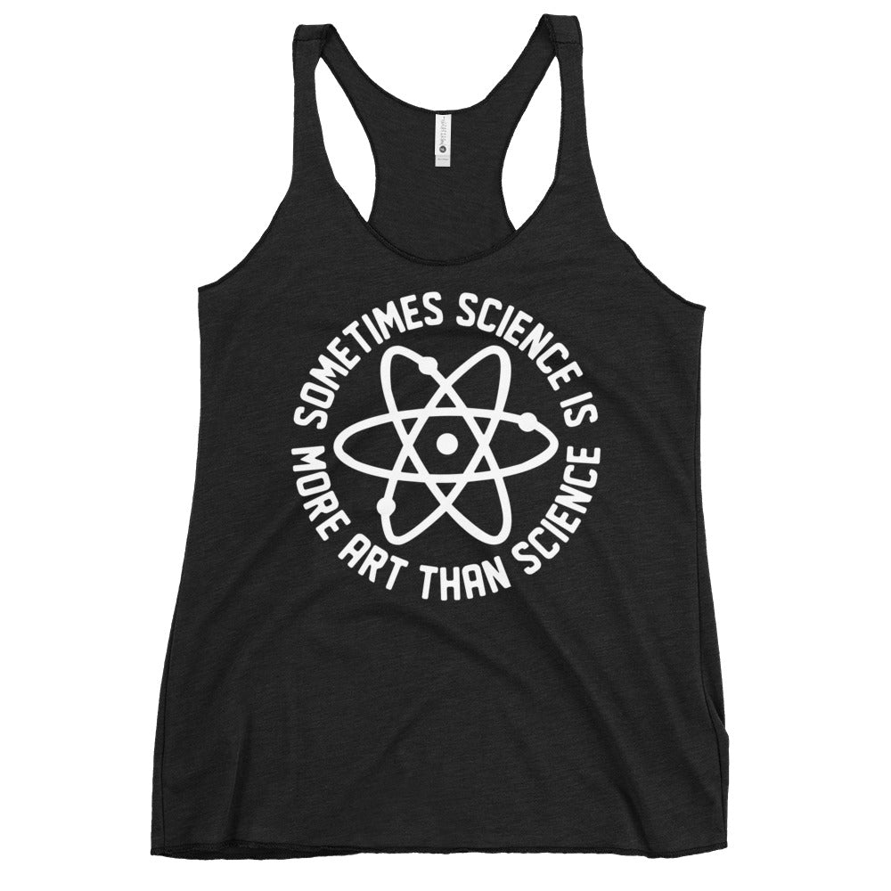 More Art Than Science Women's Racerback Tank