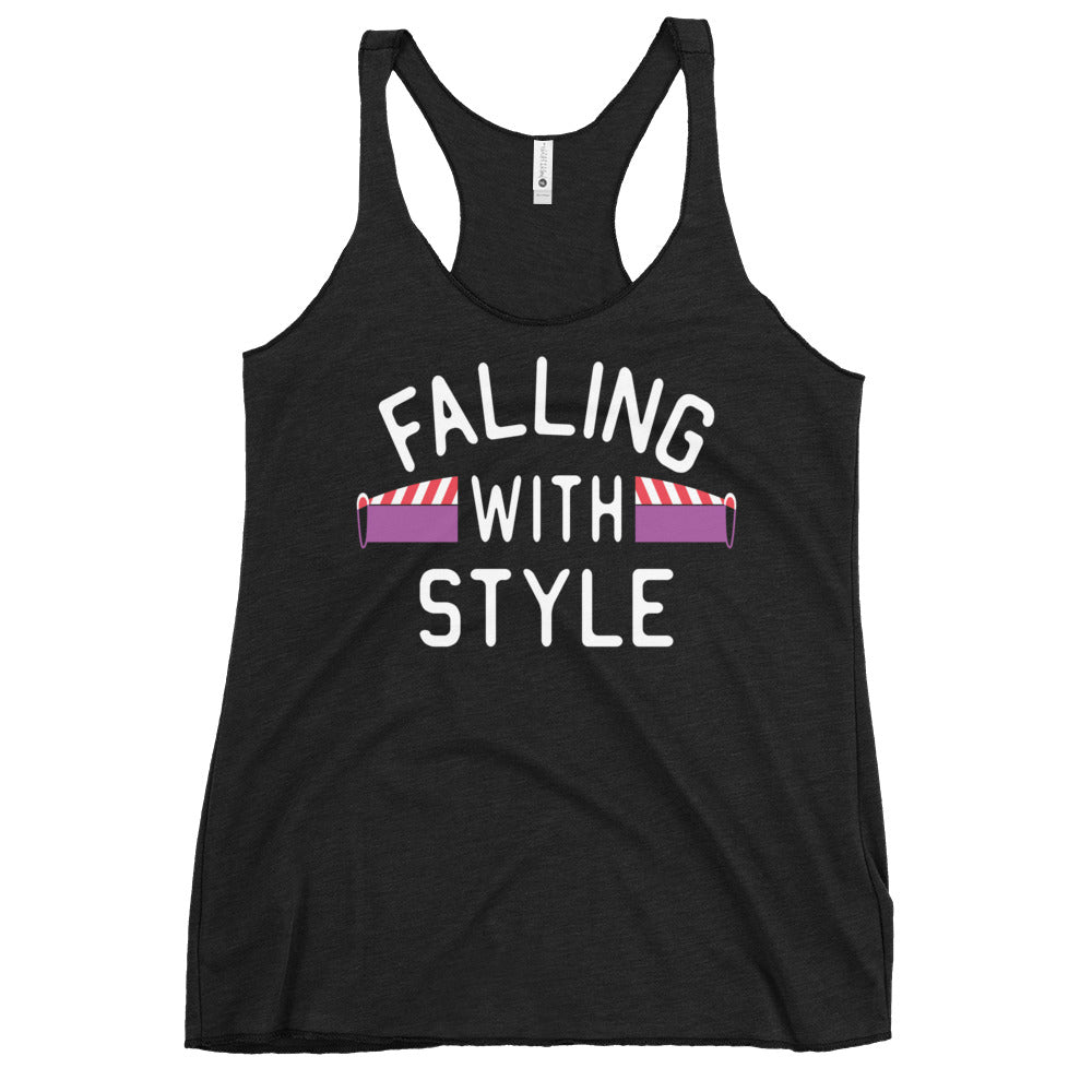 Falling With Style Women's Racerback Tank