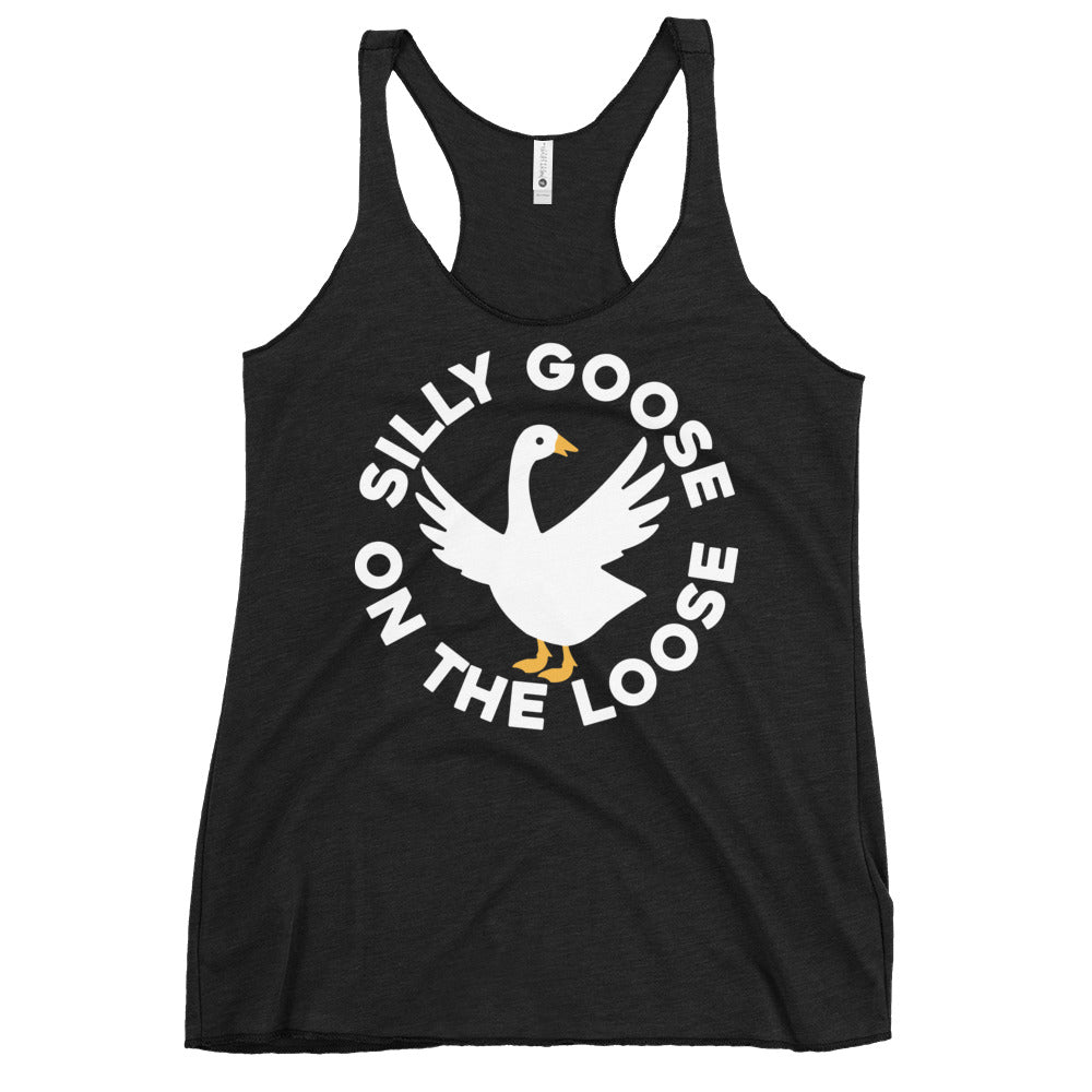 Silly Goose On The Loose Women's Racerback Tank product image 2