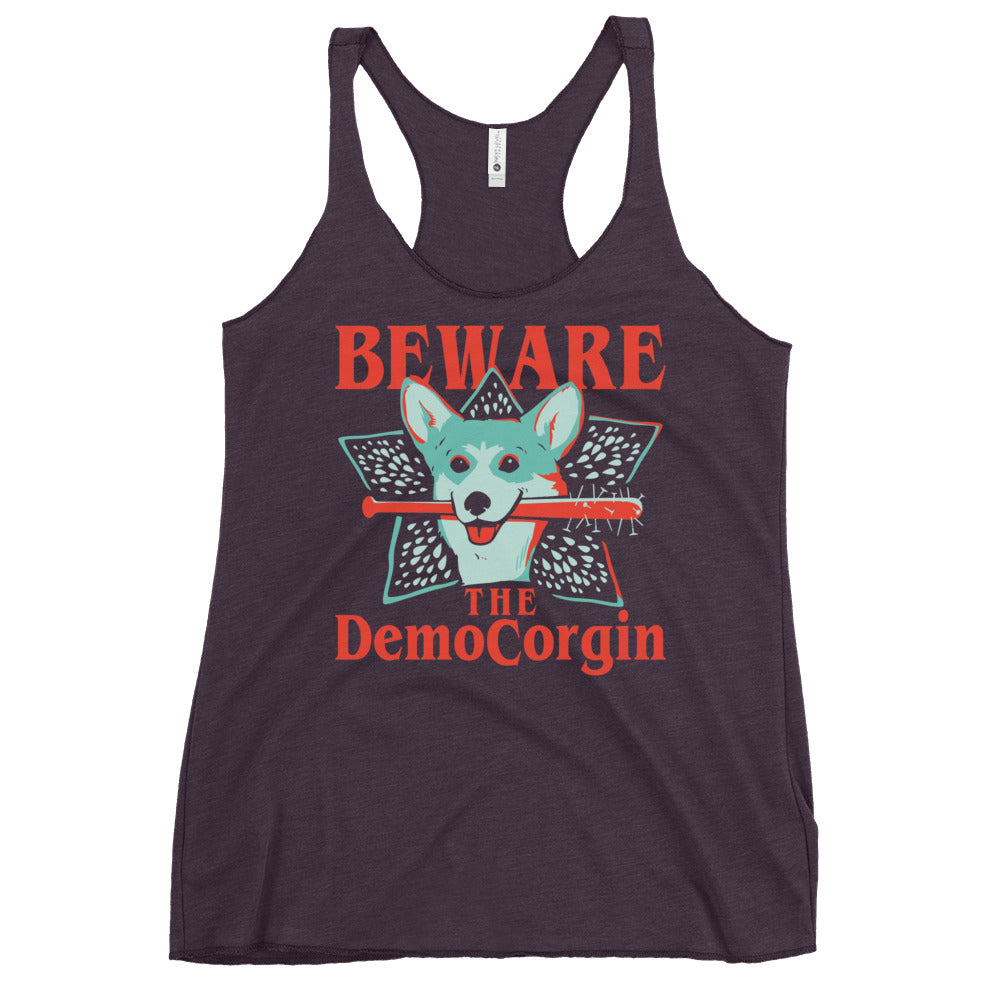 The DemoCorgin Women's Racerback Tank