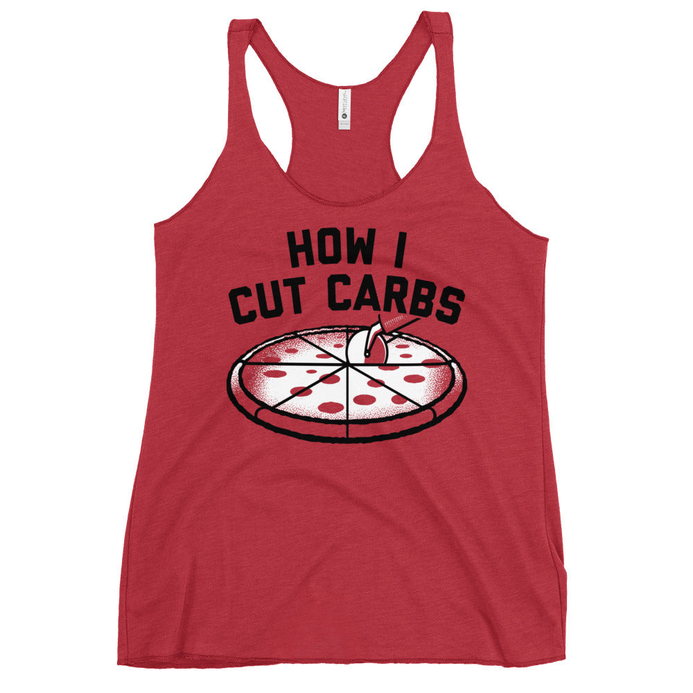How I Cut Carbs Women's Racerback Tank