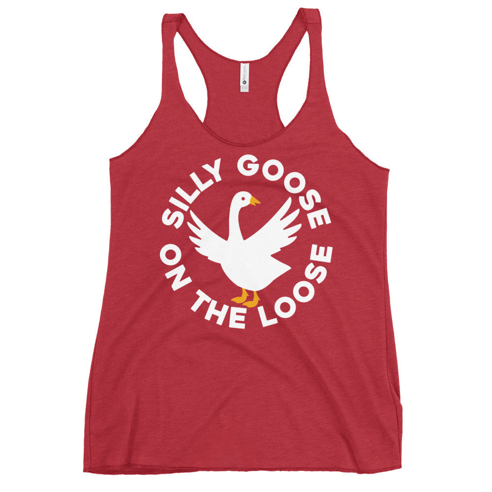 Silly Goose On The Loose Women's Racerback Tank product image 5