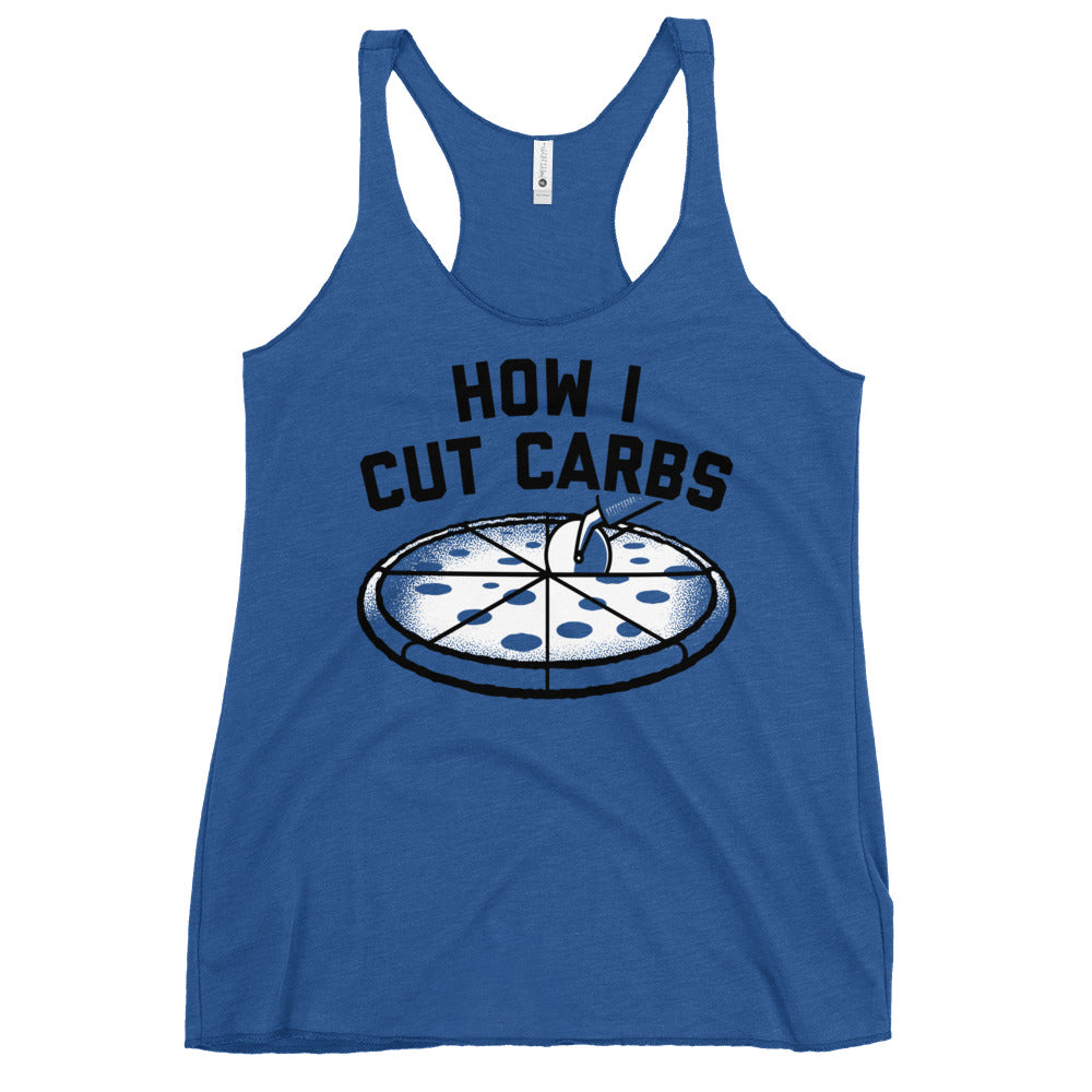 How I Cut Carbs Women's Racerback Tank