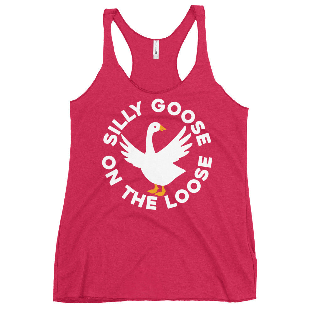 Silly Goose On The Loose Women's Racerback Tank product image 6