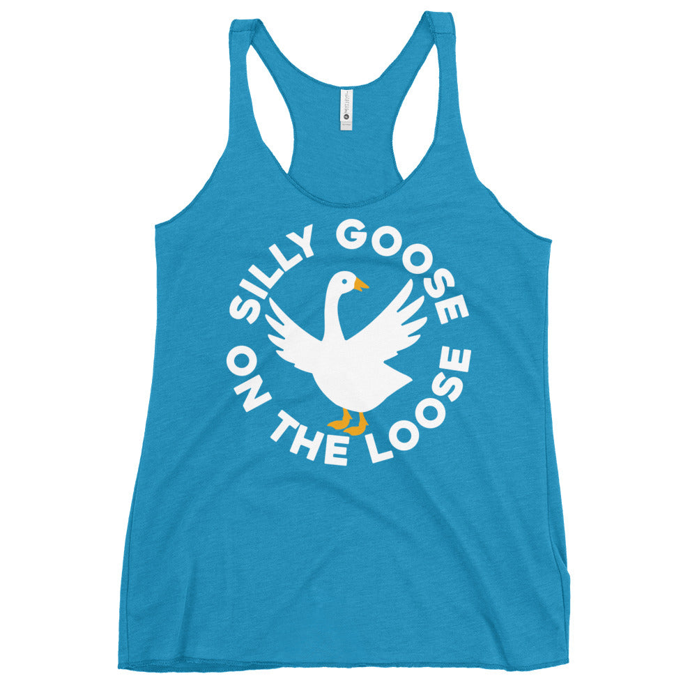 Silly Goose On The Loose Women's Racerback Tank product image 7