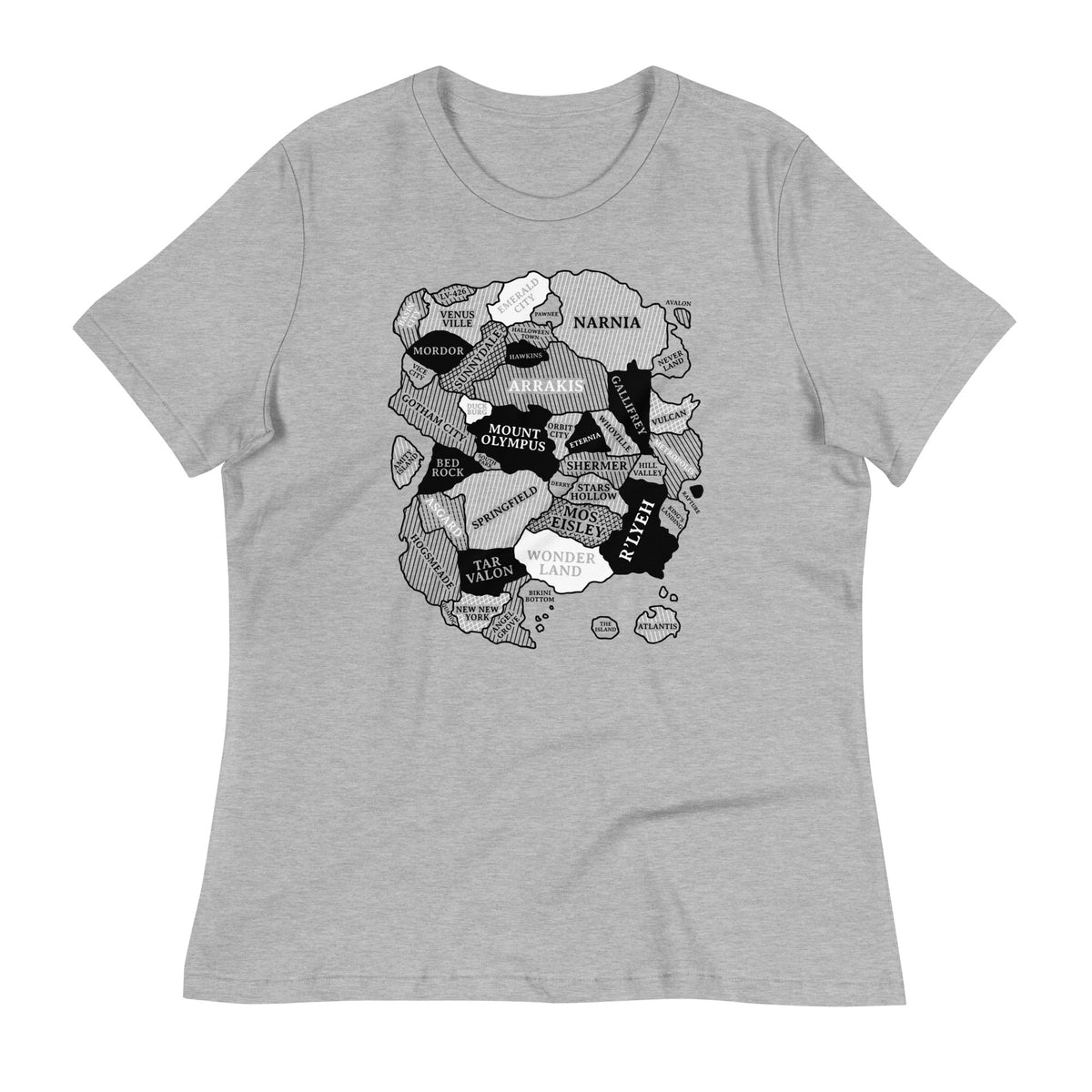 World Map Women's Signature Tee product image 1