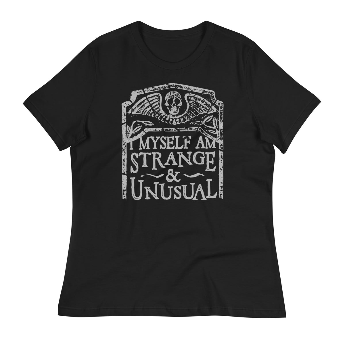 I Myself Am Strange And Unusual Women's Signature Tee product image 1