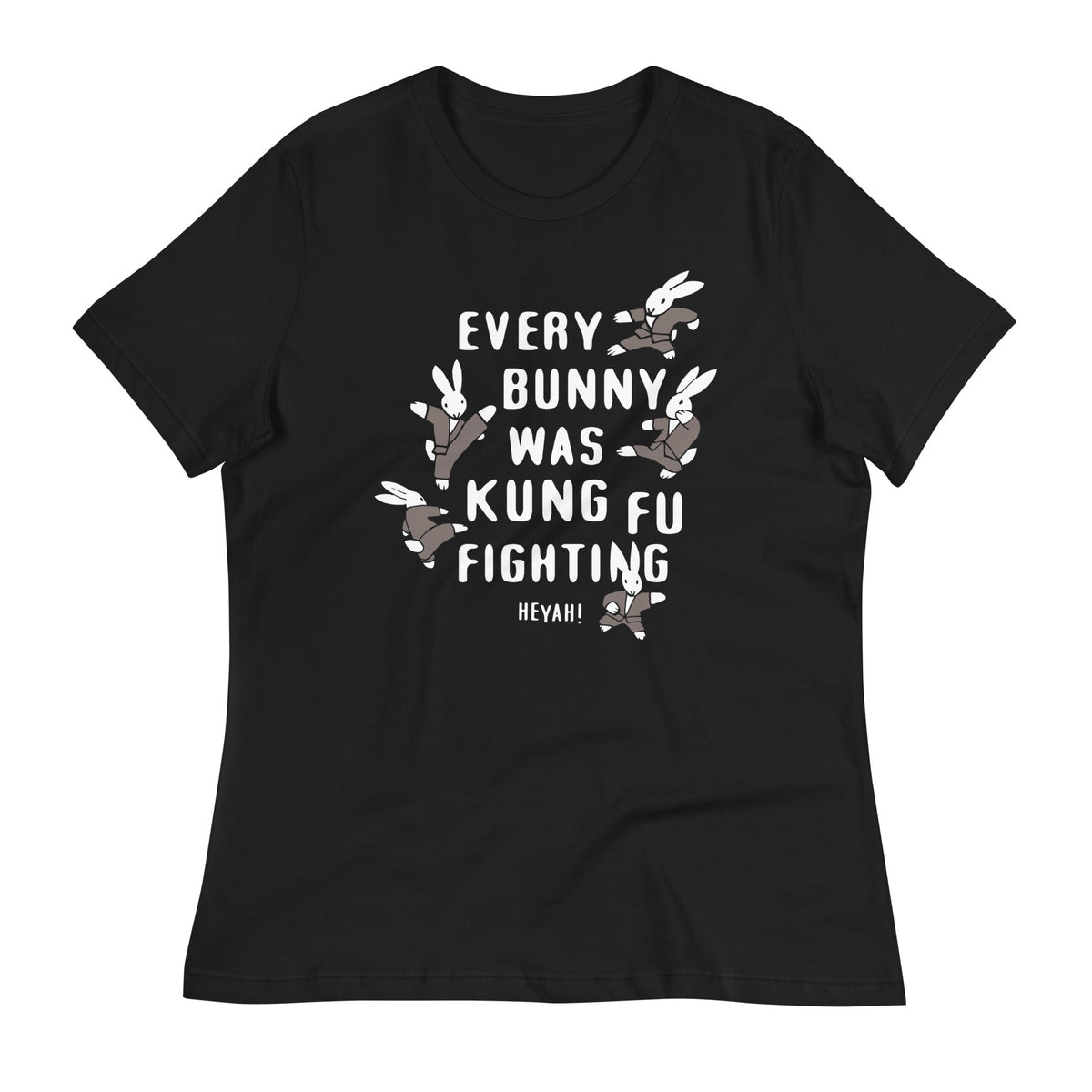 Every Bunny Was Kung Fu Fighting Women's Signature Tee product image 6