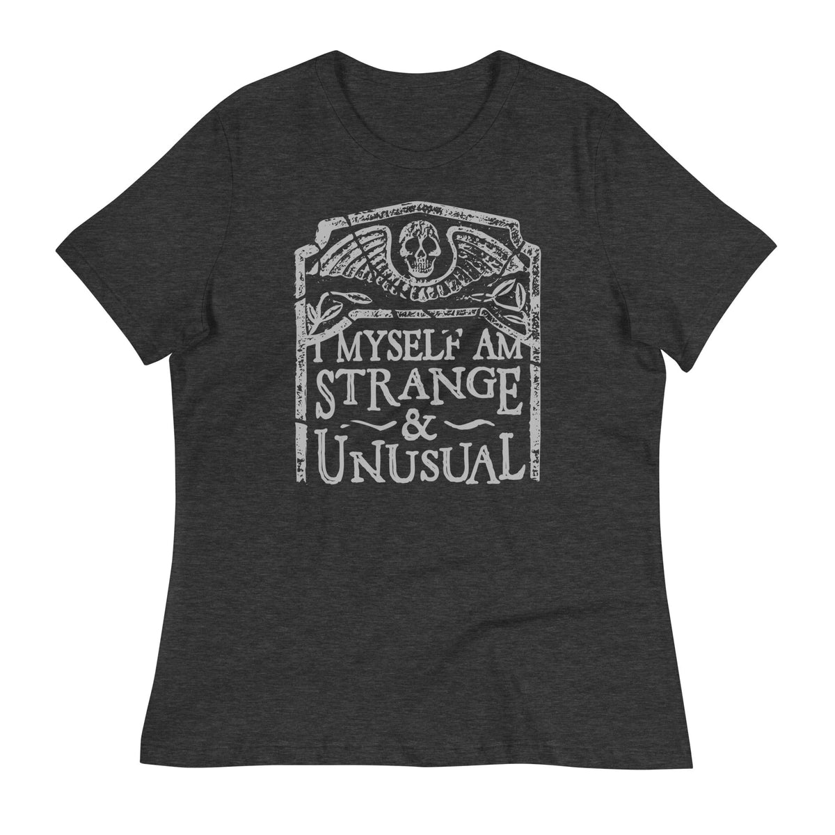 I Myself Am Strange And Unusual Women's Signature Tee product image 3