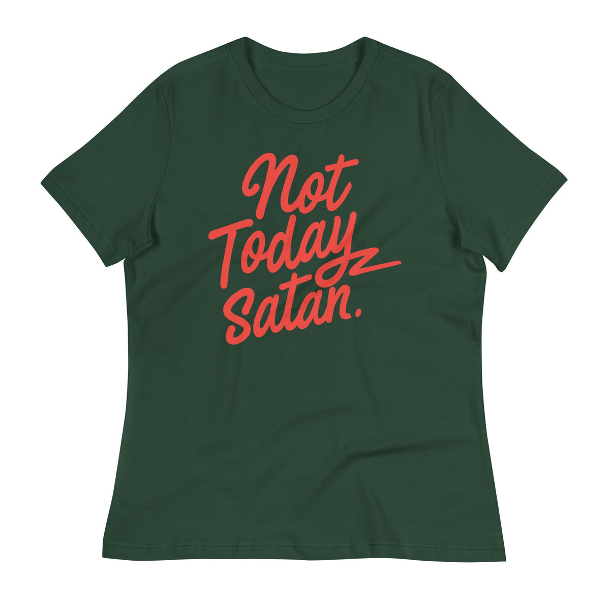 Not Today Satan Women's Signature Tee product image 5