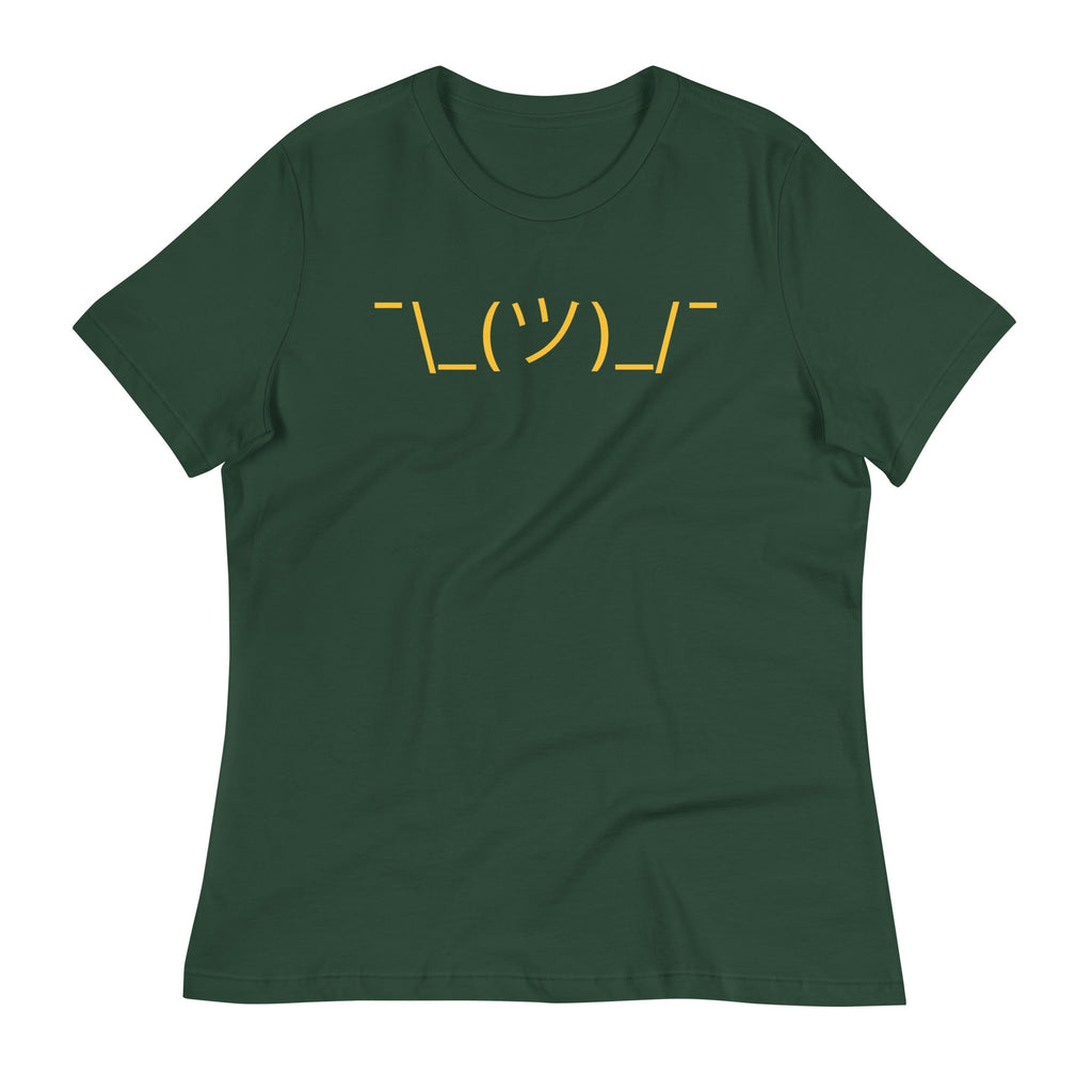 Shrug Emoji Women's Signature Tee product image 3