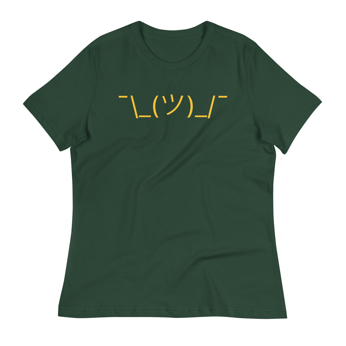 Shrug Emoji Women's Signature Tee product image 3