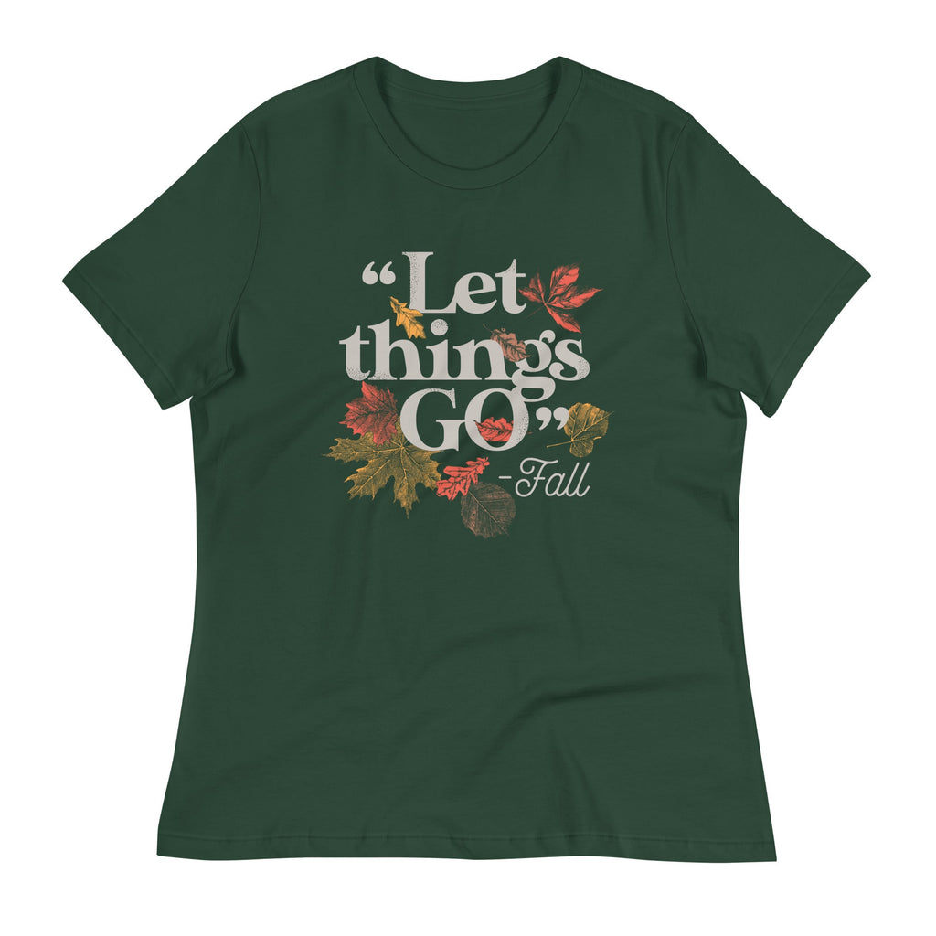 "Let Things Go" -Fall Women's Signature Tee product image 5