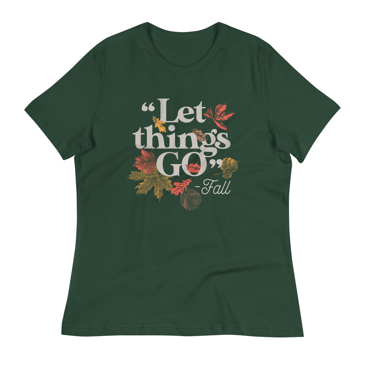 "Let Things Go" -Fall Women's Signature Tee product image 5