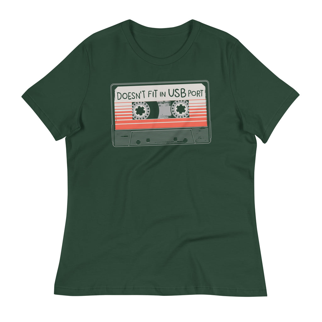 Doesn't Fit In USB Port Women's Signature Tee product image 5