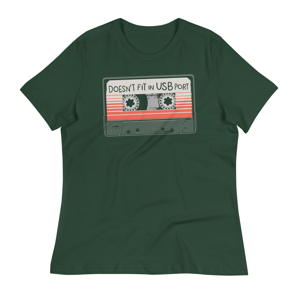 Doesn't Fit In USB Port Women's Signature Tee product image 5