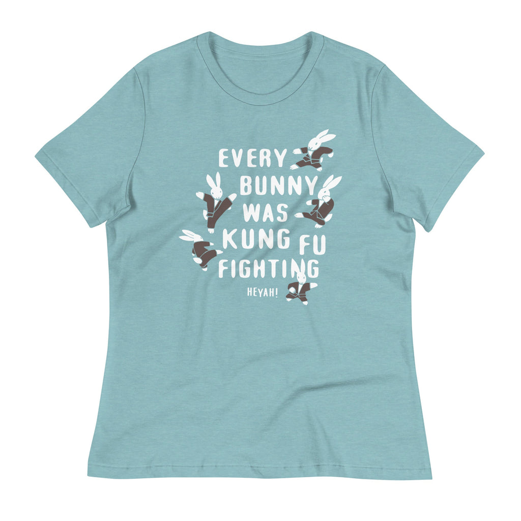 Every Bunny Was Kung Fu Fighting Women's Signature Tee product image 2