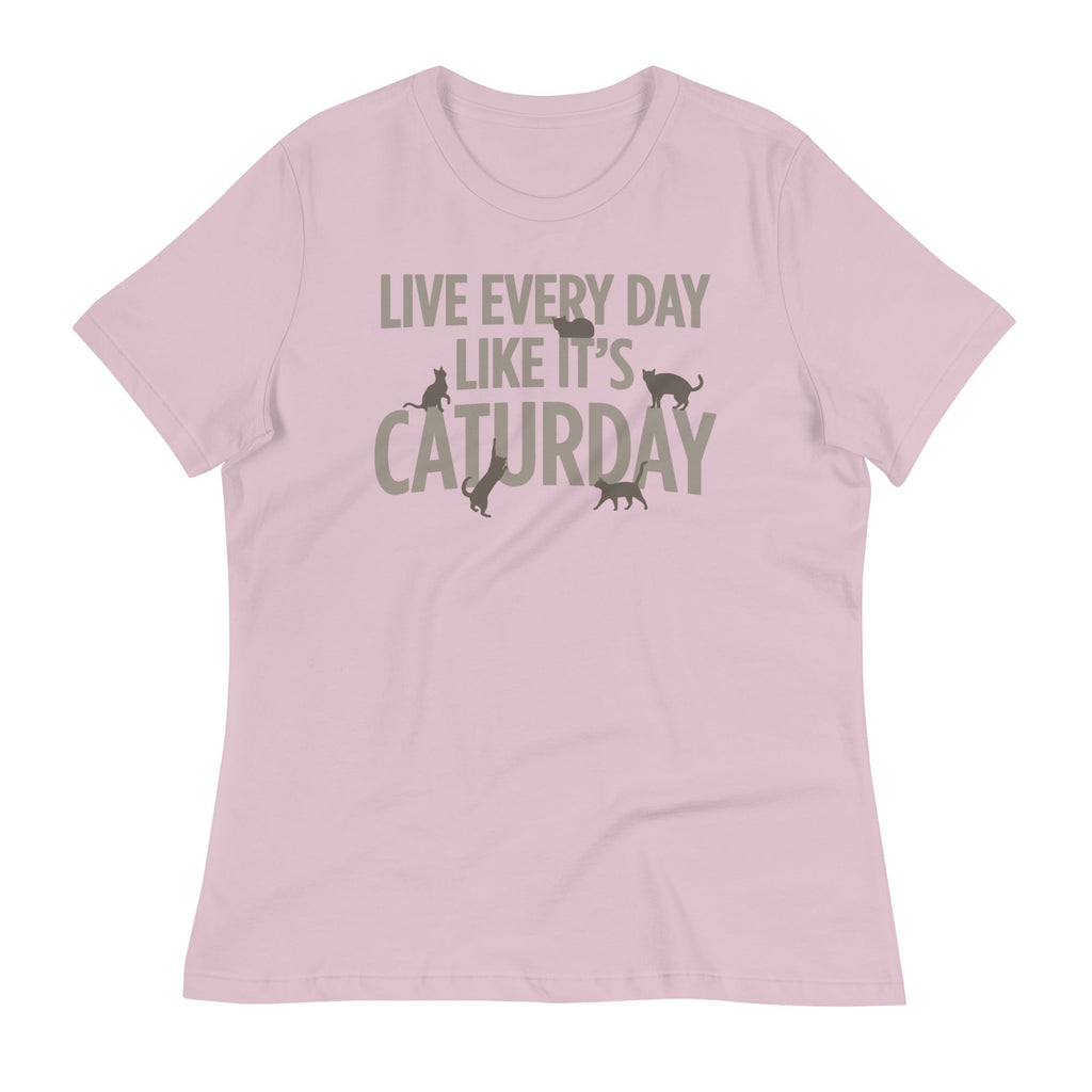 Live Every Day Like It's Caturday Women's Signature Tee product image 3