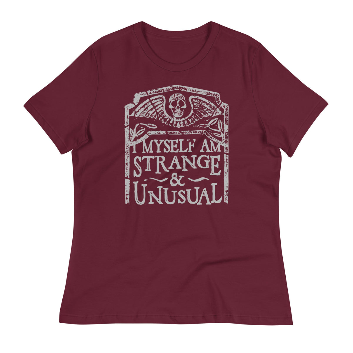 I Myself Am Strange And Unusual Women's Signature Tee product image 4