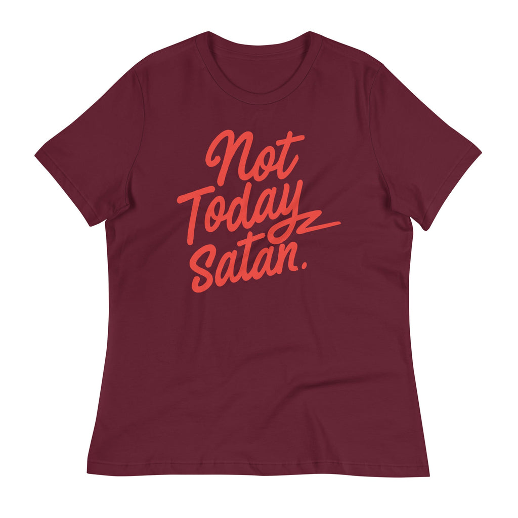 Not Today Satan Women's Signature Tee product image 4