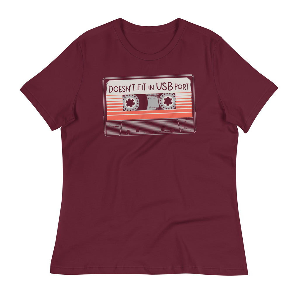 Doesn't Fit In USB Port Women's Signature Tee product image 4