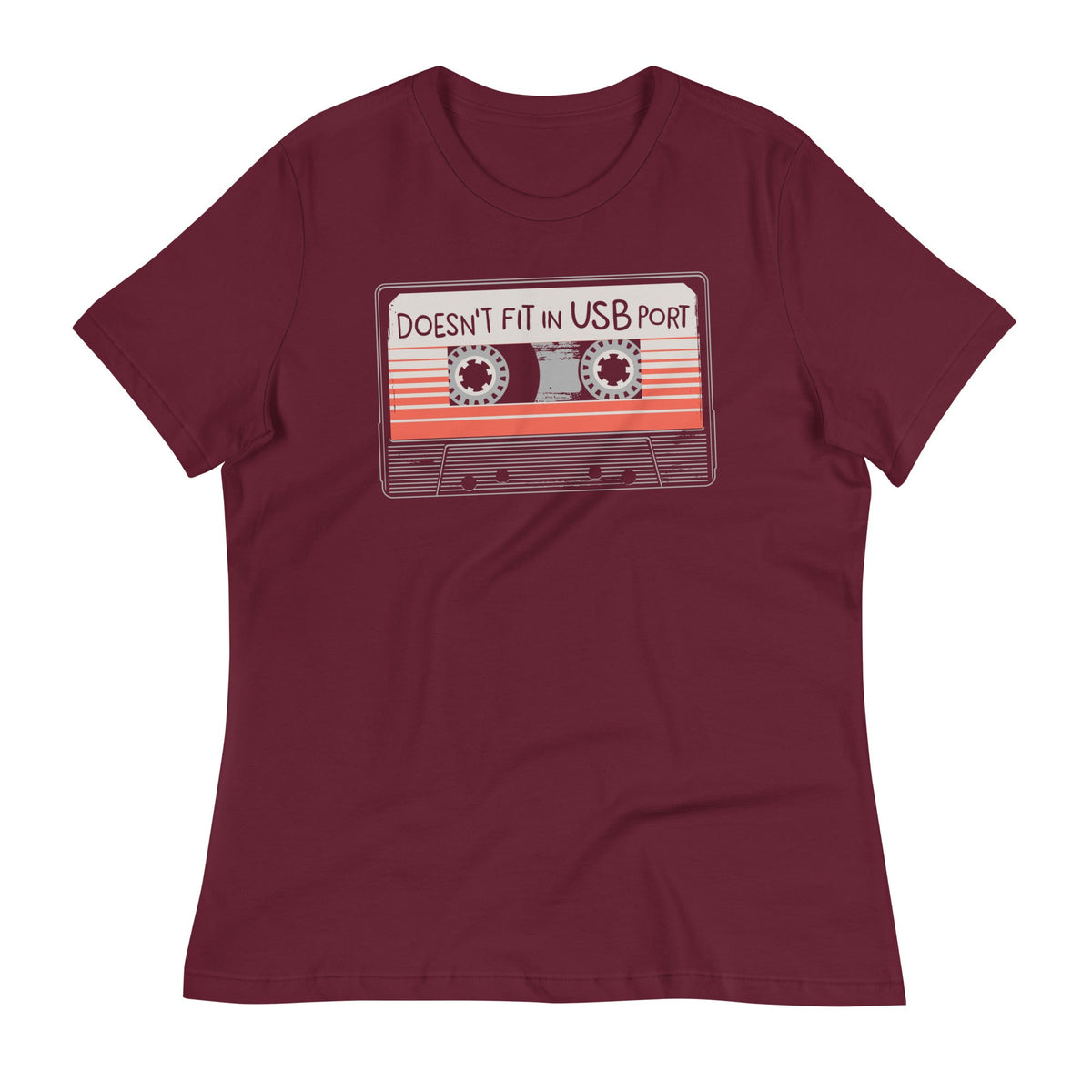 Doesn't Fit In USB Port Women's Signature Tee product image 4