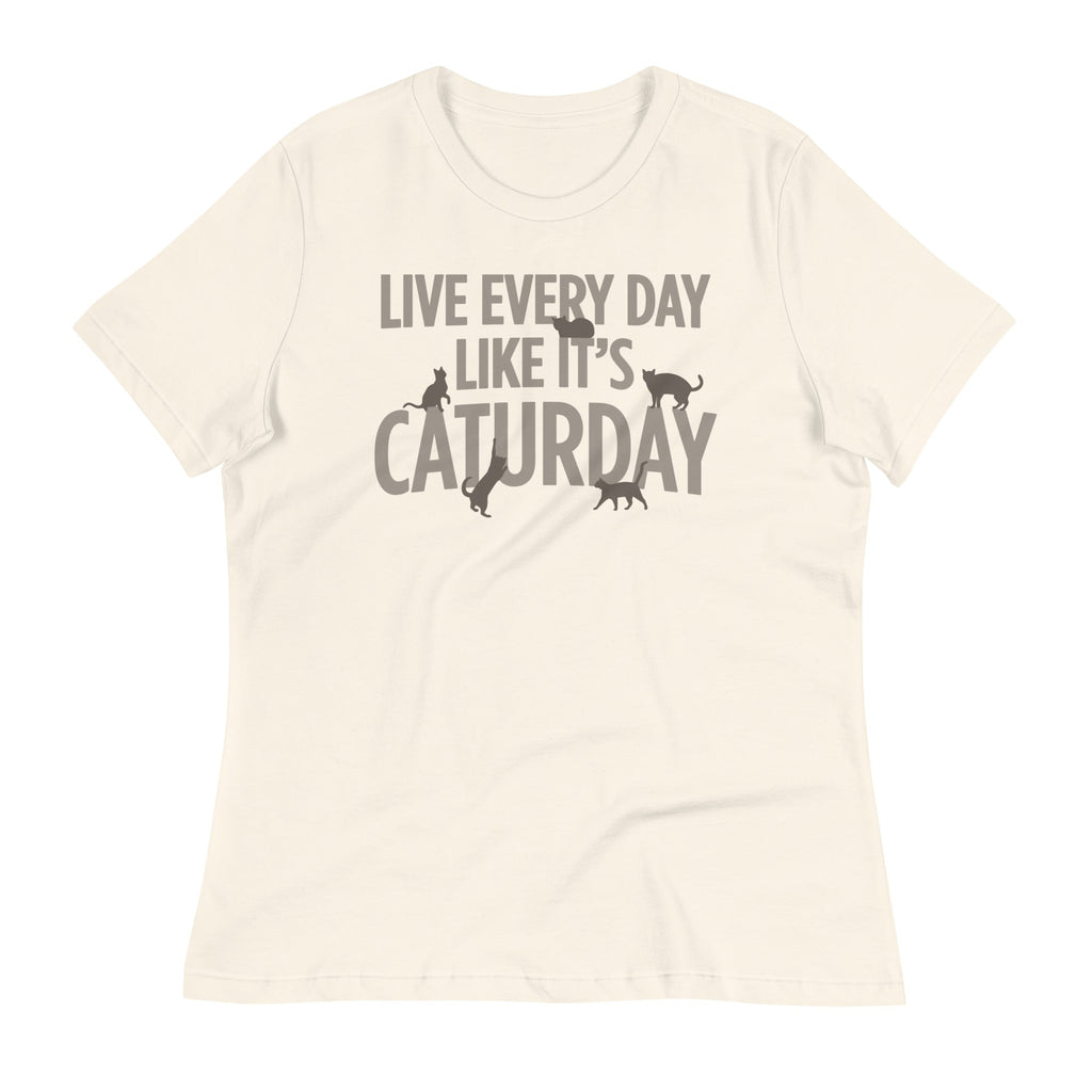 Live Every Day Like It's Caturday Women's Signature Tee product image 4