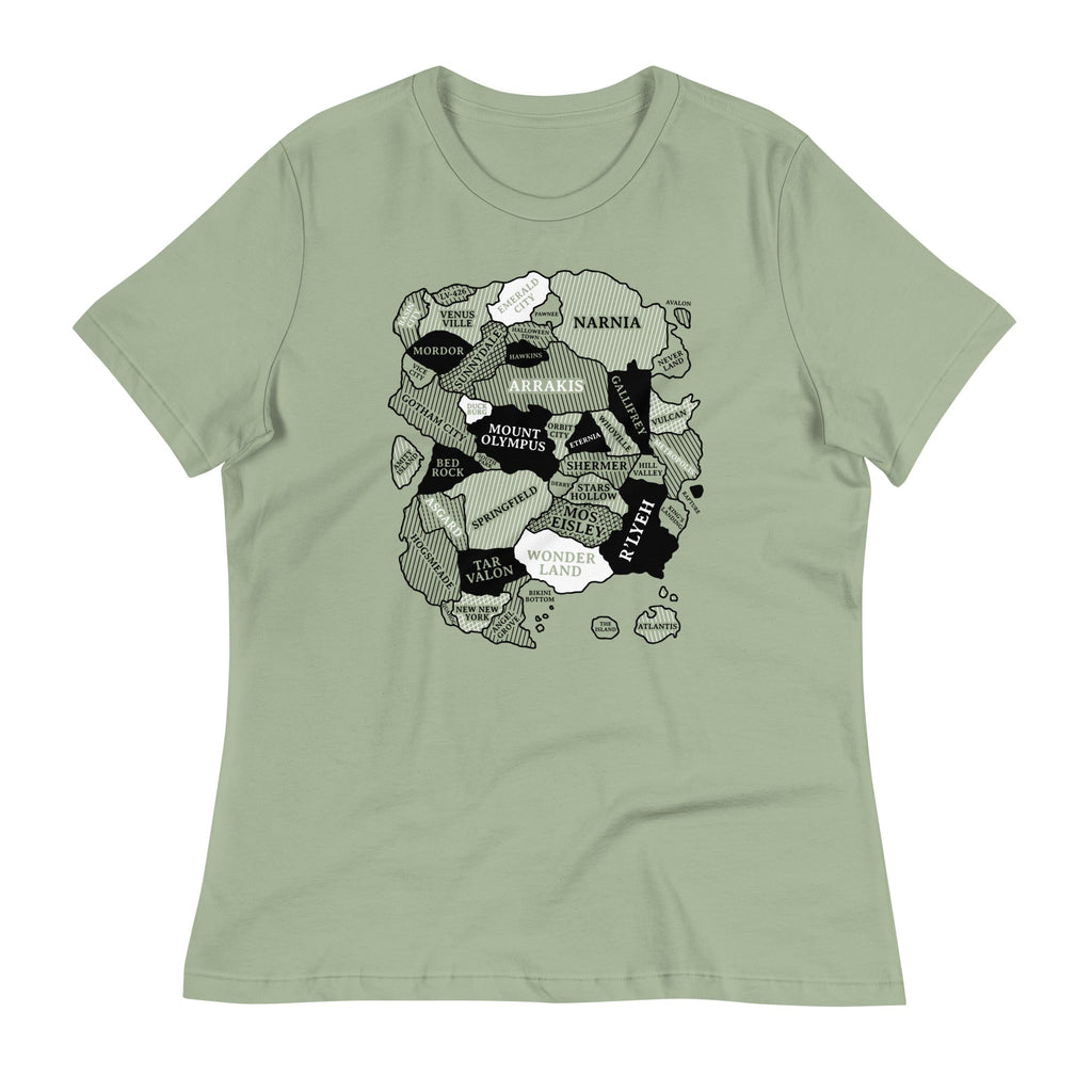 World Map Women's Signature Tee product image 3