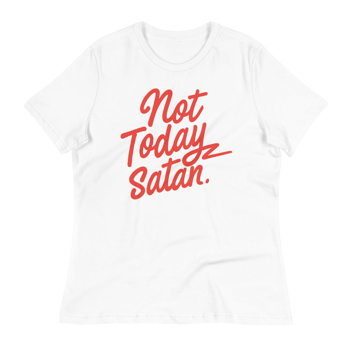 Not Today Satan Women's Signature Tee product image 3