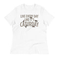 Live Every Day Like It's Caturday Women's Signature Tee product image 1