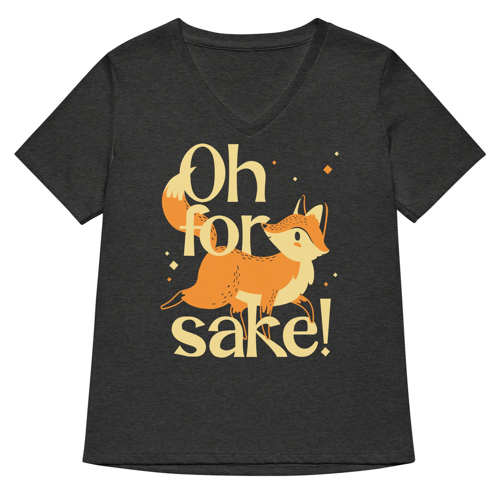 Oh For Fox Sake! Women's V-Neck Tee product image 2