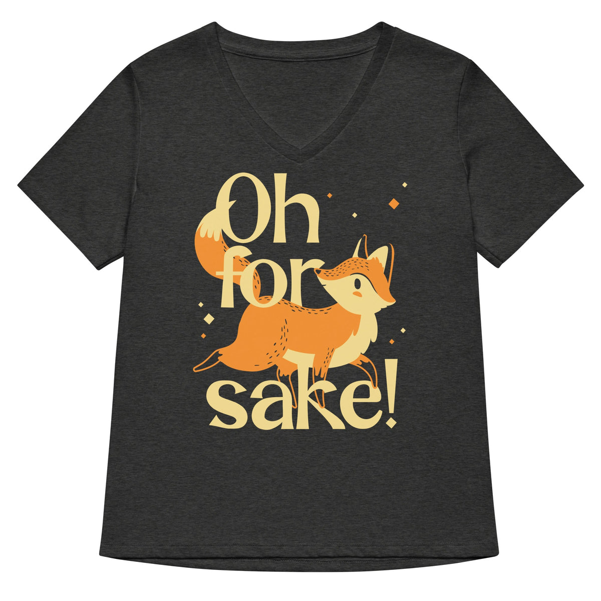 Oh For Fox Sake! Women's V-Neck Tee product image 2
